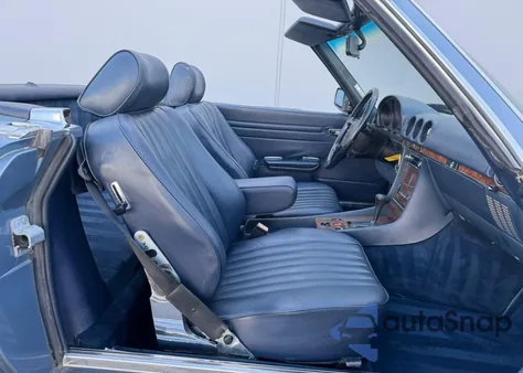 1987 Mercedes-Benz 560 Sl из США, поврежденный, VIN WDBBA48D0HA065066